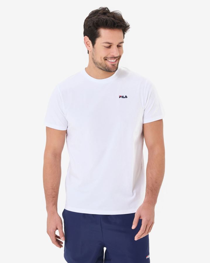 branco FILA camiseta fila branca reidy 2.0 HXJFD2568