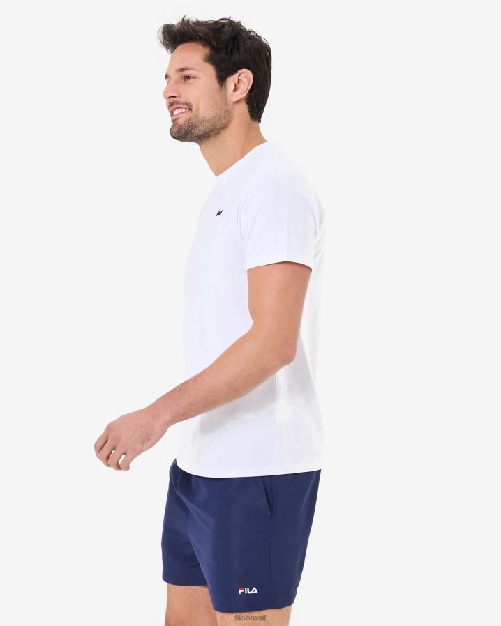 branco FILA camiseta fila branca reidy 2.0 HXJFD2568