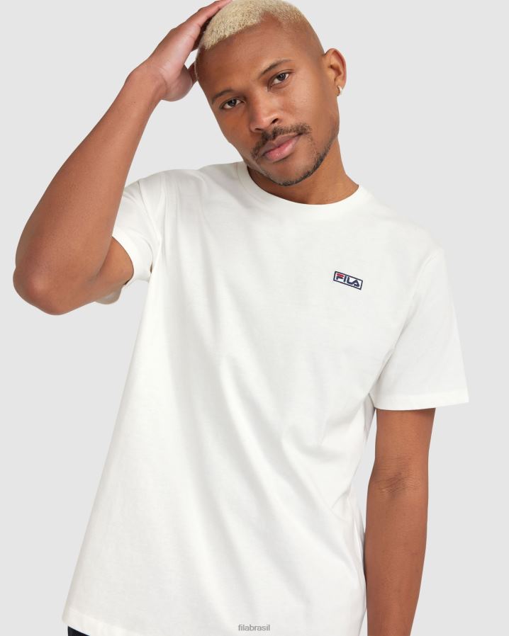 branco FILA camiseta fila masculina branca HXJFD2415