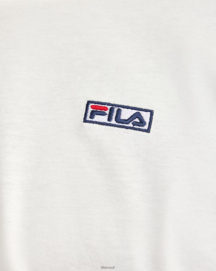 branco FILA camiseta fila masculina branca HXJFD2415
