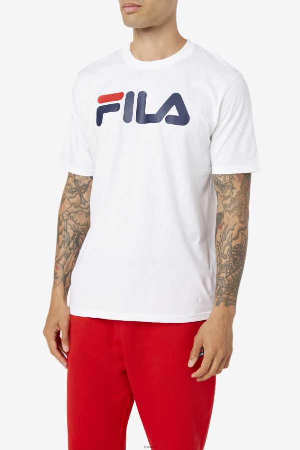 branco FILA camiseta fila masculina branca HXJFD280