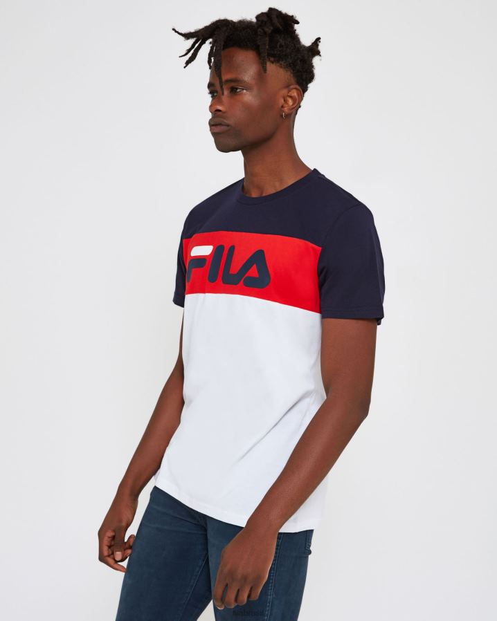 branco FILA camiseta fila unissex genoa branca HXJFD2539