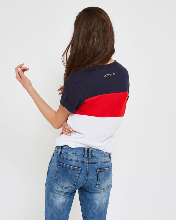 branco FILA camiseta fila unissex genoa branca HXJFD2539