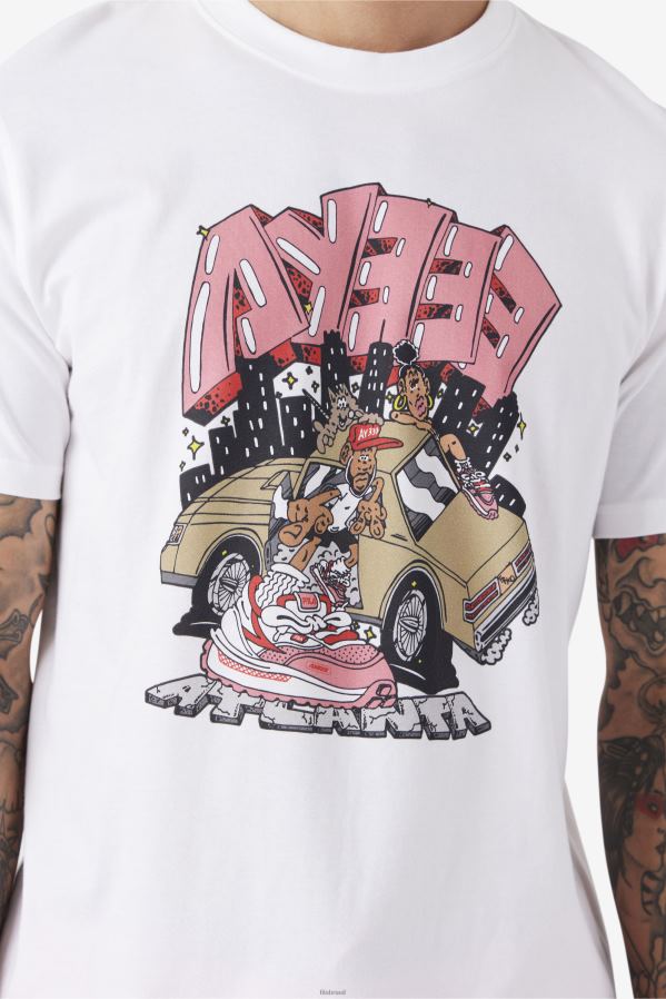 branco FILA camiseta vulk fila branca HXJFD359