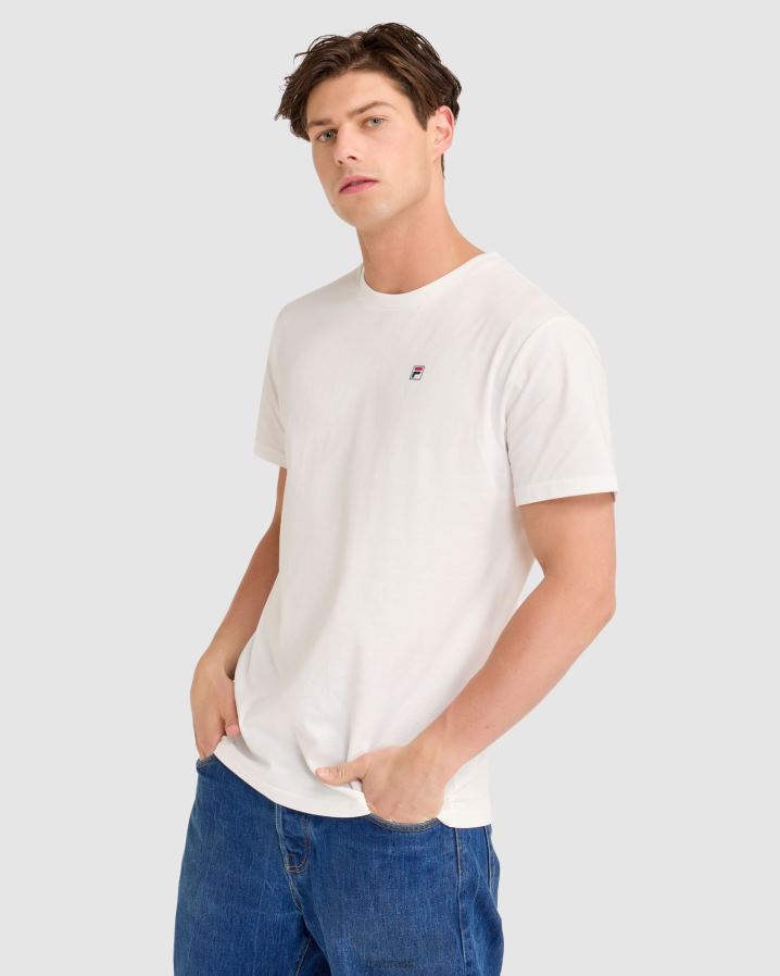 branco FILA fila aaron camiseta branca HXJFD2305