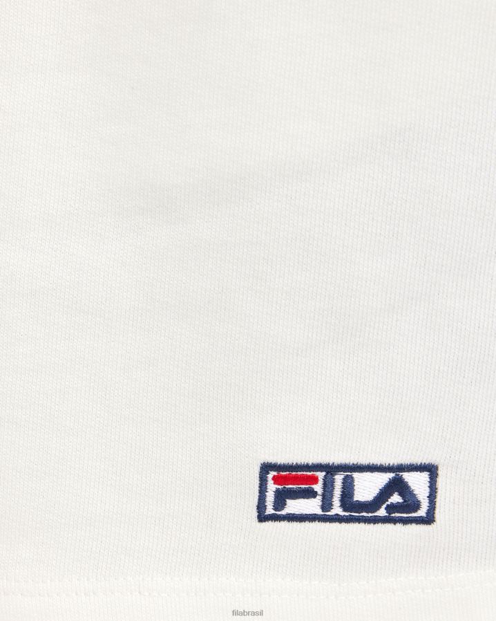 branco FILA fila short cian branco masculino HXJFD2418