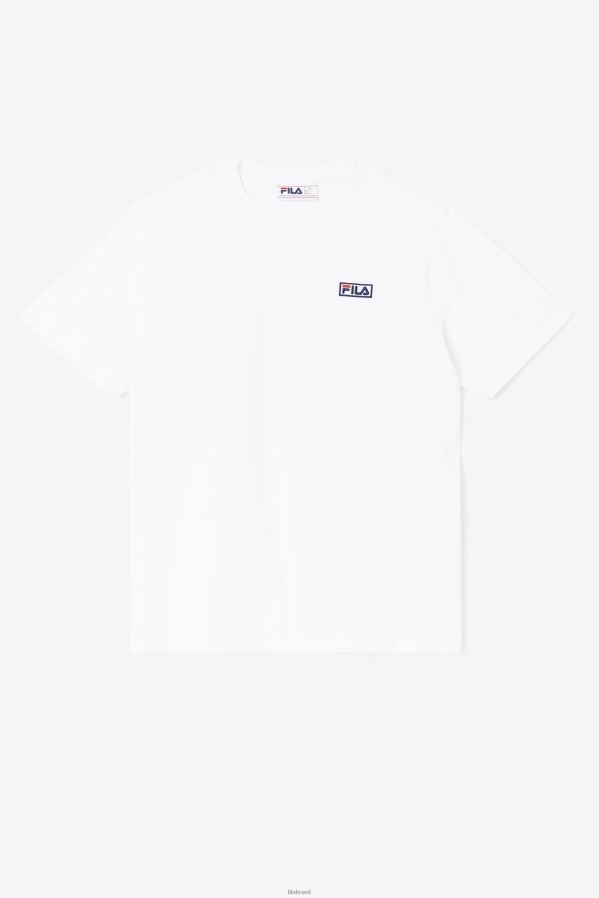 branco FILA fila skylar camiseta branca HXJFD337