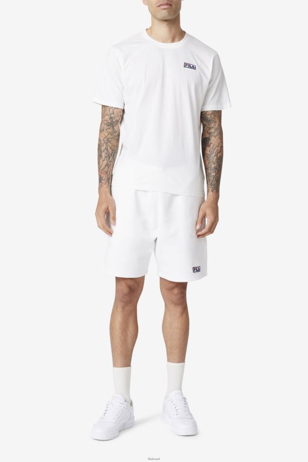 branco FILA fila skylar camiseta branca HXJFD337