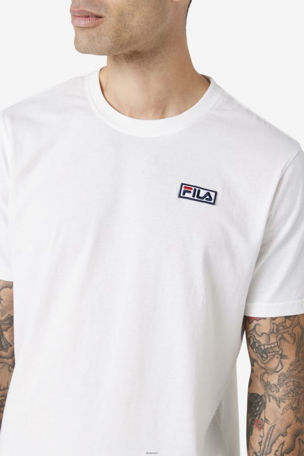 branco FILA fila skylar camiseta branca HXJFD337