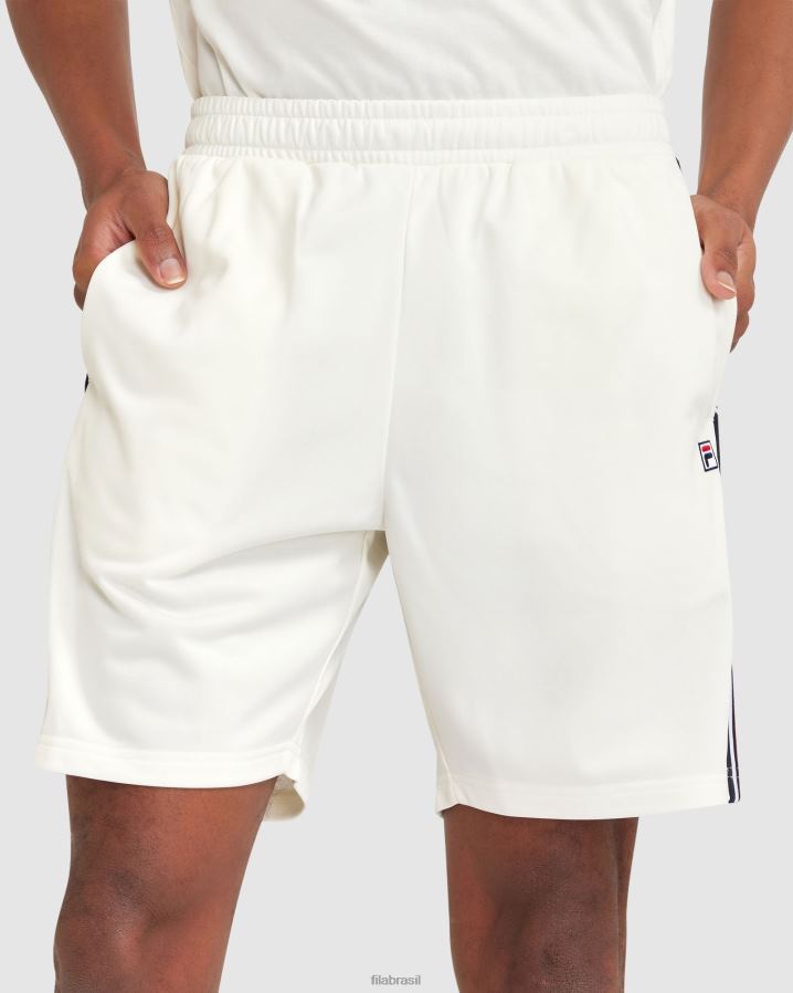 branco FILA short fila masculino branco HXJFD2361