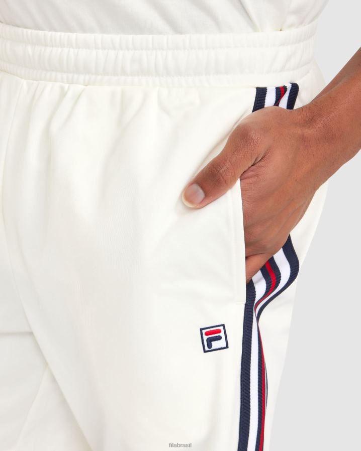 branco FILA short fila masculino branco HXJFD2361