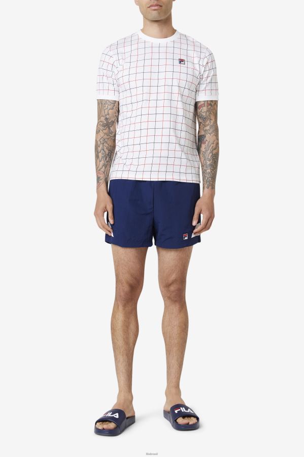 branco/vermelho/marinho FILA fila casbian branco/vermelho/marinho HXJFD316