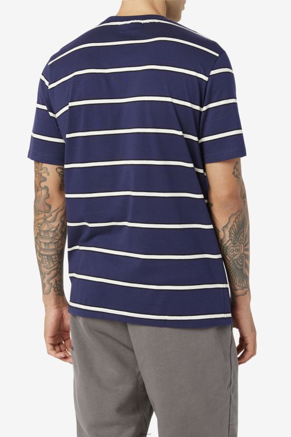 casaco / branco FILA camiseta fila peacoat/branca felix HXJFD370