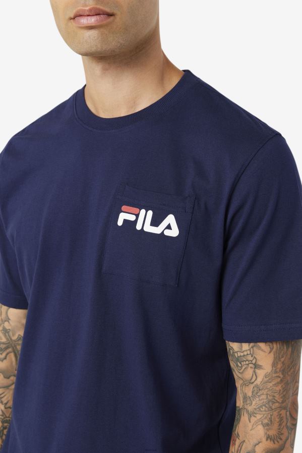 casaco de lã FILA camiseta fila curtis HXJFD399
