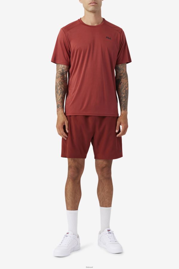 castanho avermelhado/preto FILA kaab tripulação fila russet marrom/preto HXJFD362