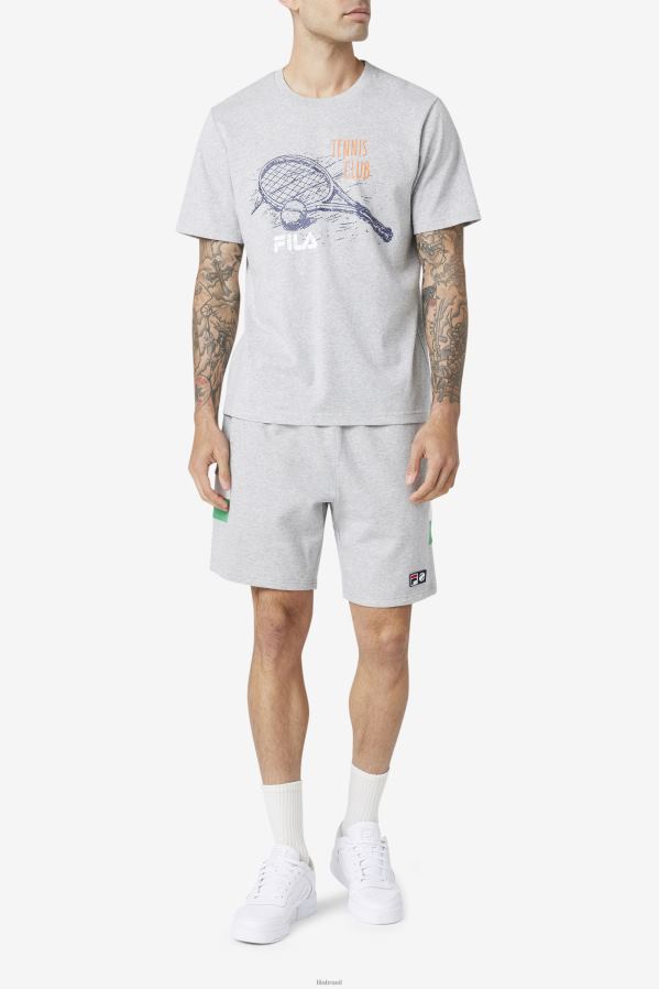 cinza claro FILA camiseta derzan fila cinza claro HXJFD380