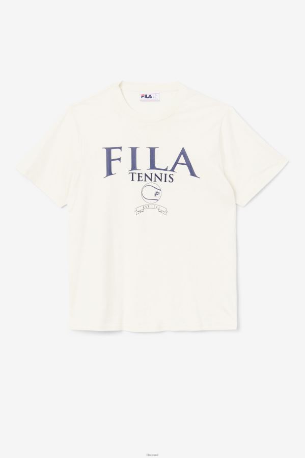 gardênia/marinho FILA camiseta saran fila gardênia/marinho HXJFD342