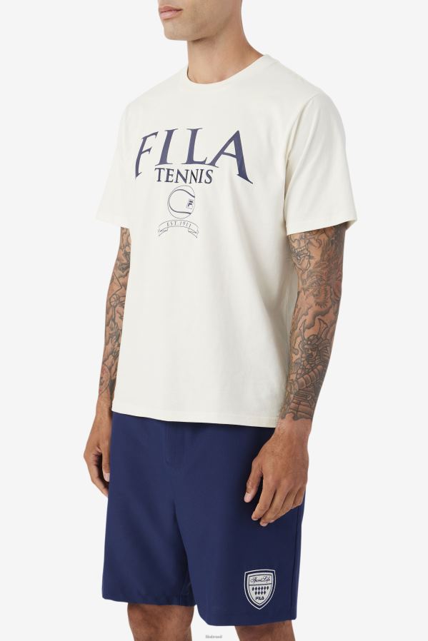 gardênia/marinho FILA camiseta saran fila gardênia/marinho HXJFD342
