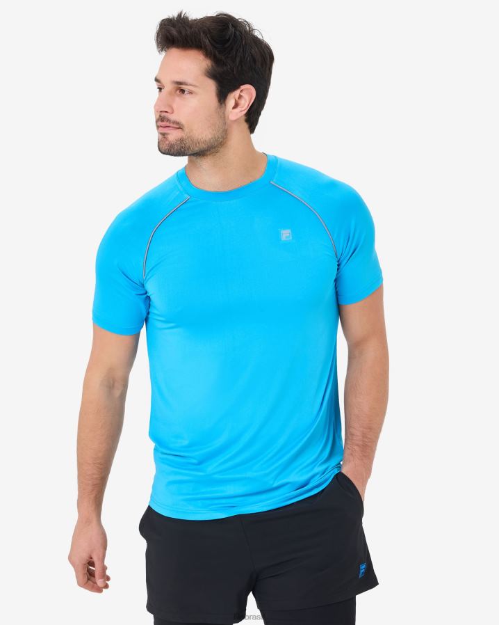 água FILA camiseta masculina roen qdry aqua fila HXJFD2573