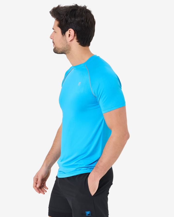 água FILA camiseta masculina roen qdry aqua fila HXJFD2573