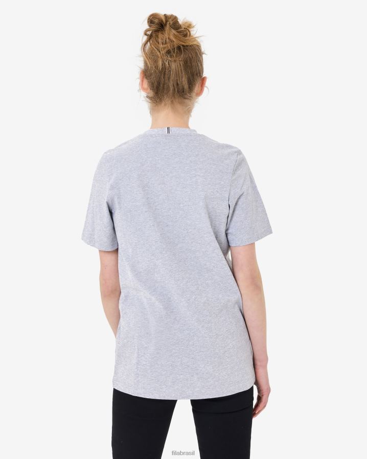 mármore cinza FILA camiseta urban unissex cinza marle fila HXJFD2549