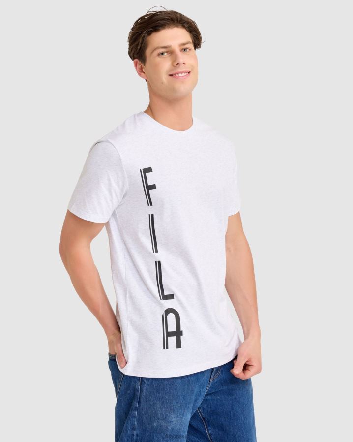 mármore cinza claro FILA camiseta markus cinza claro marle fila HXJFD2309