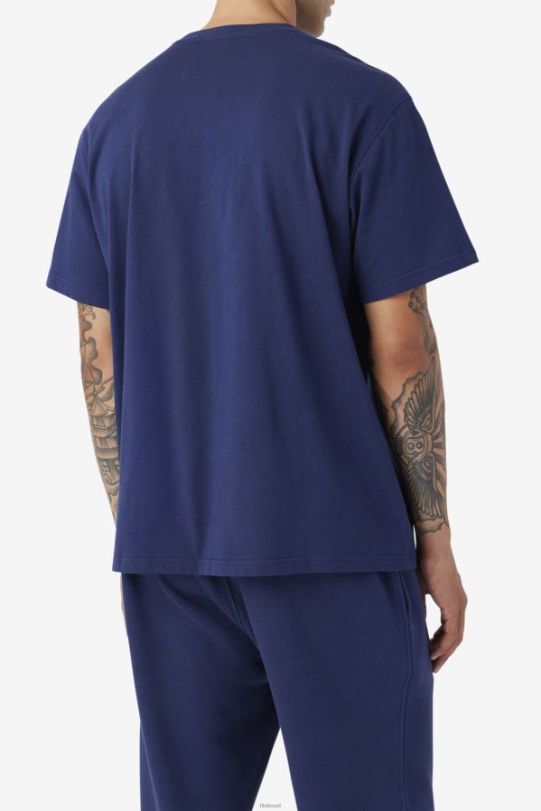 marinha FILA 2pac patch tee fila azul marinho HXJFD215