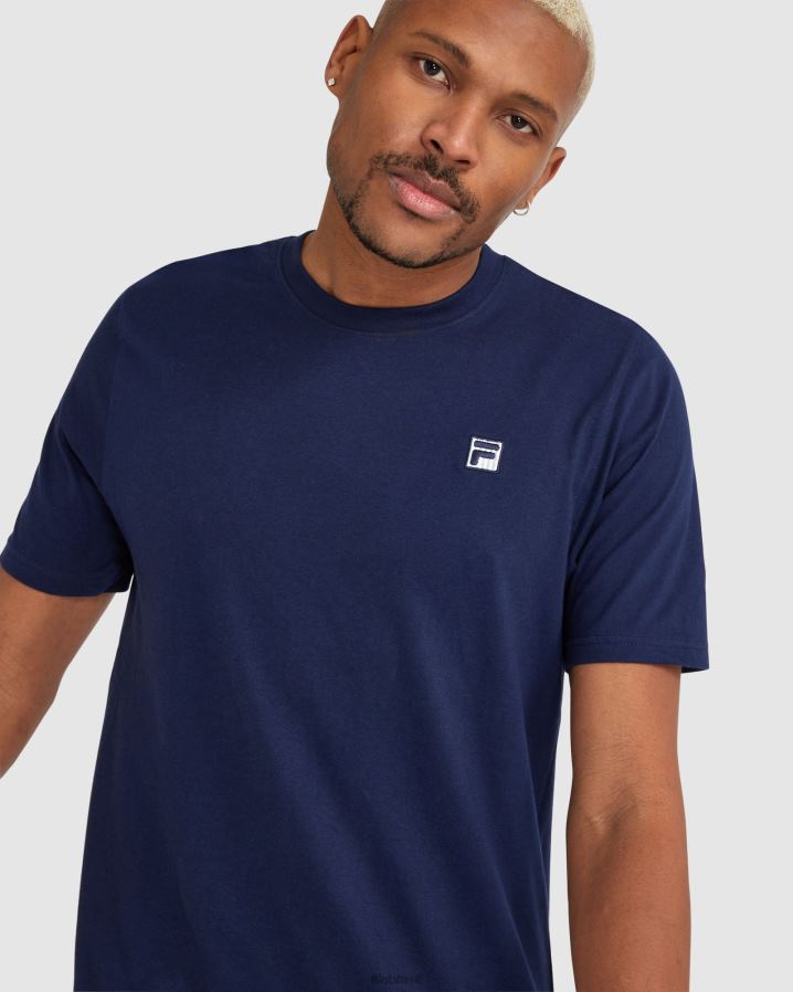 marinha FILA camiseta fila masculina lattie azul marinho HXJFD2323