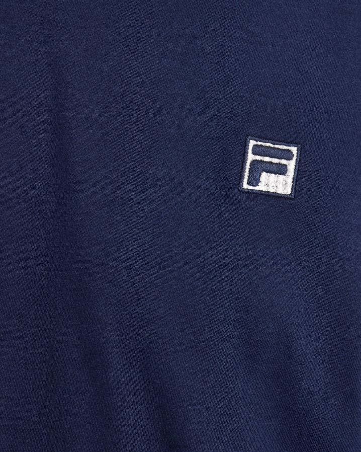 marinha FILA camiseta fila masculina lattie azul marinho HXJFD2323