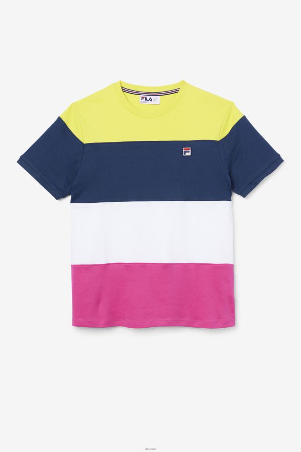 marinho/branco/amarelo FILA fila azul marinho/branco/amarelo serve tripulação HXJFD322