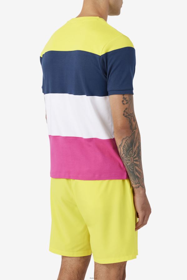 marinho/branco/amarelo FILA fila azul marinho/branco/amarelo serve tripulação HXJFD322