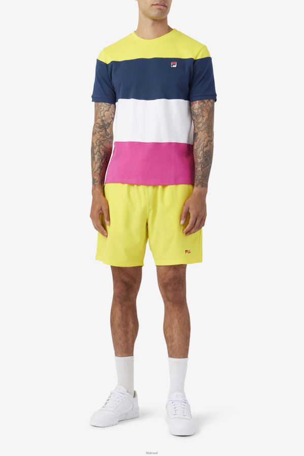 marinho/branco/amarelo FILA fila azul marinho/branco/amarelo serve tripulação HXJFD322