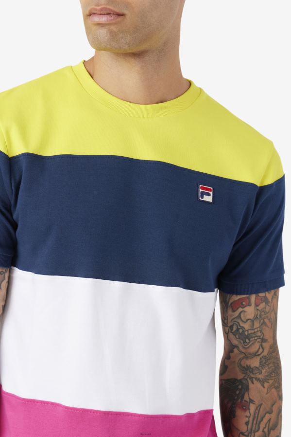 marinho/branco/amarelo FILA fila azul marinho/branco/amarelo serve tripulação HXJFD322