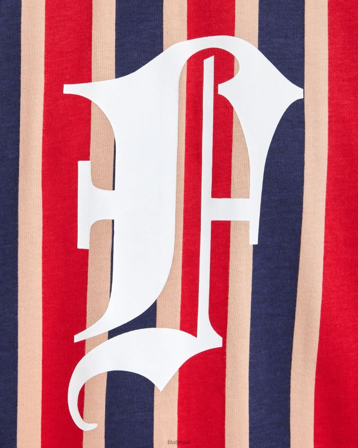 nova marinha FILA camiseta fila jett masculina HXJFD2389