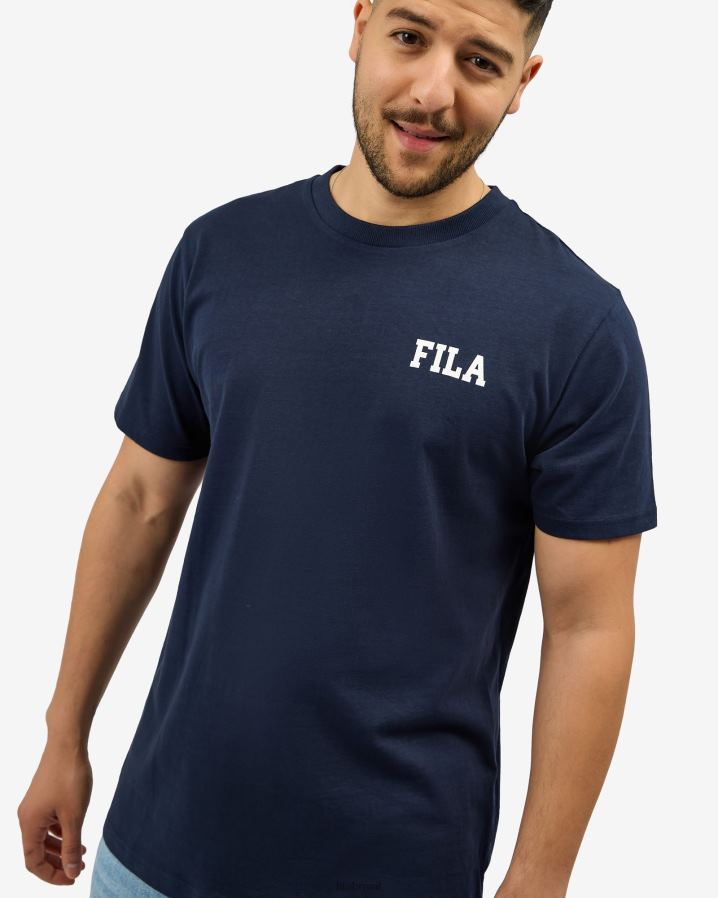nova marinha FILA camiseta fila nova azul marinho HXJFD2576