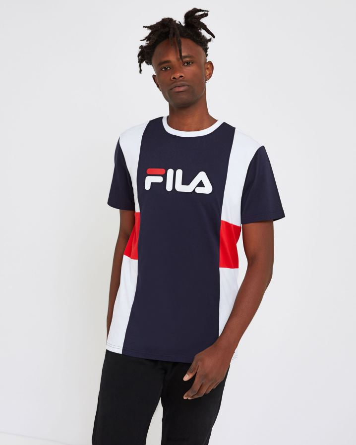 nova marinha FILA camiseta trieste unissex fila new navy HXJFD2540