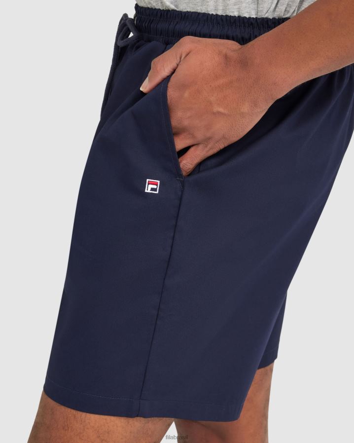 nova marinha FILA short fila masculino lance novo azul marinho HXJFD2395