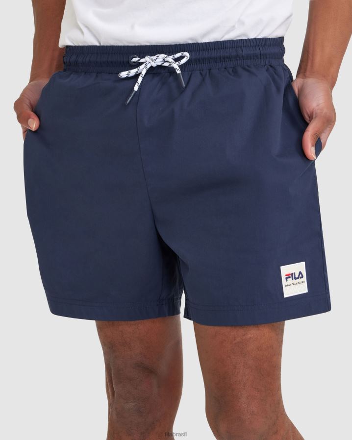 nova marinha FILA short masculino fila marlon HXJFD2396