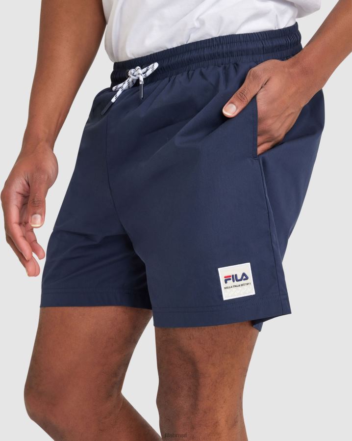 nova marinha FILA short masculino fila marlon HXJFD2396