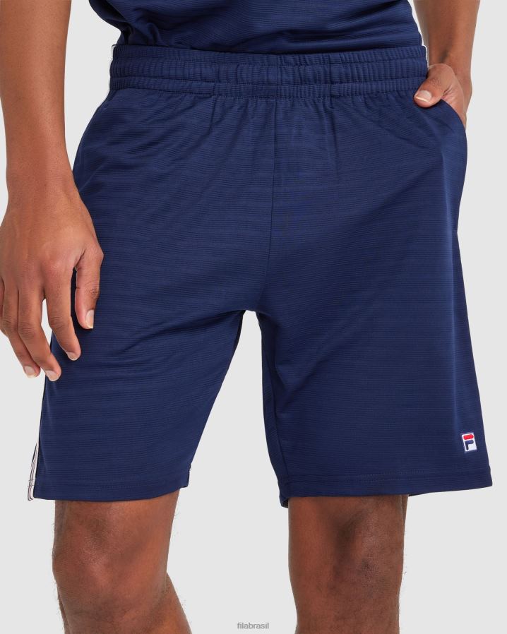 nova marinha FILA short masculino pablo fila new navy HXJFD2342
