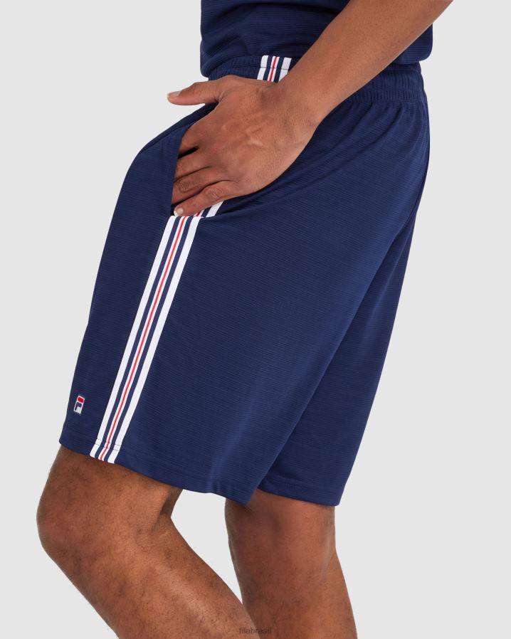 nova marinha FILA short masculino pablo fila new navy HXJFD2342
