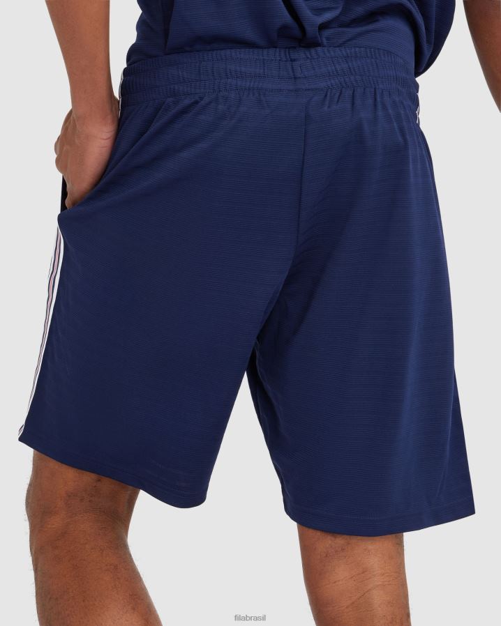 nova marinha FILA short masculino pablo fila new navy HXJFD2342