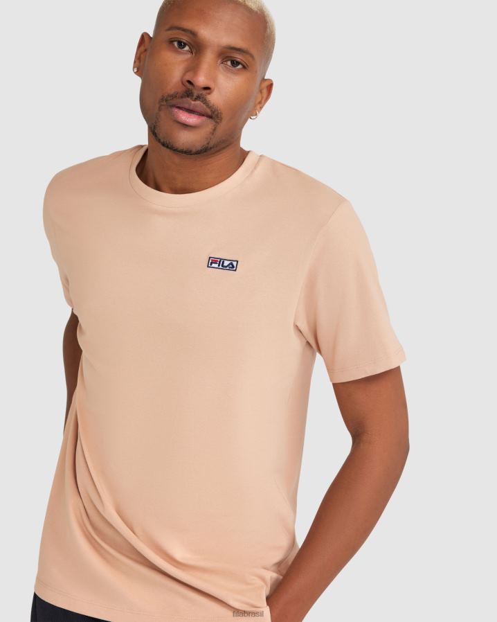 noz FILA camiseta cian masculina fila nut HXJFD2414