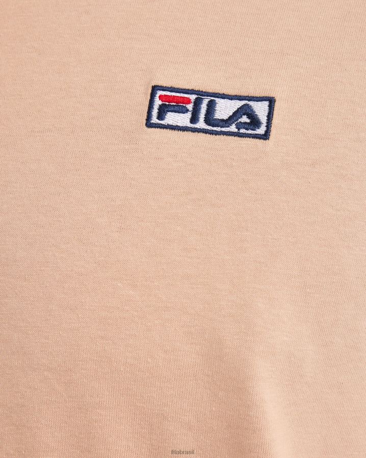noz FILA camiseta cian masculina fila nut HXJFD2414