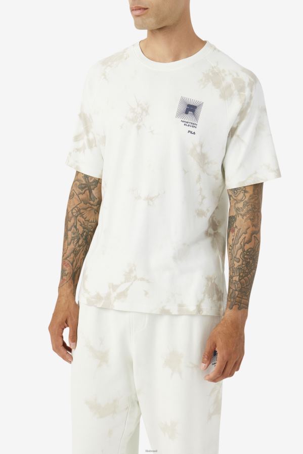 pedra/marinha FILA camiseta fila ayan stone/azul marinho HXJFD301