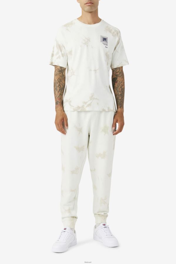 pedra/marinha FILA camiseta fila ayan stone/azul marinho HXJFD301