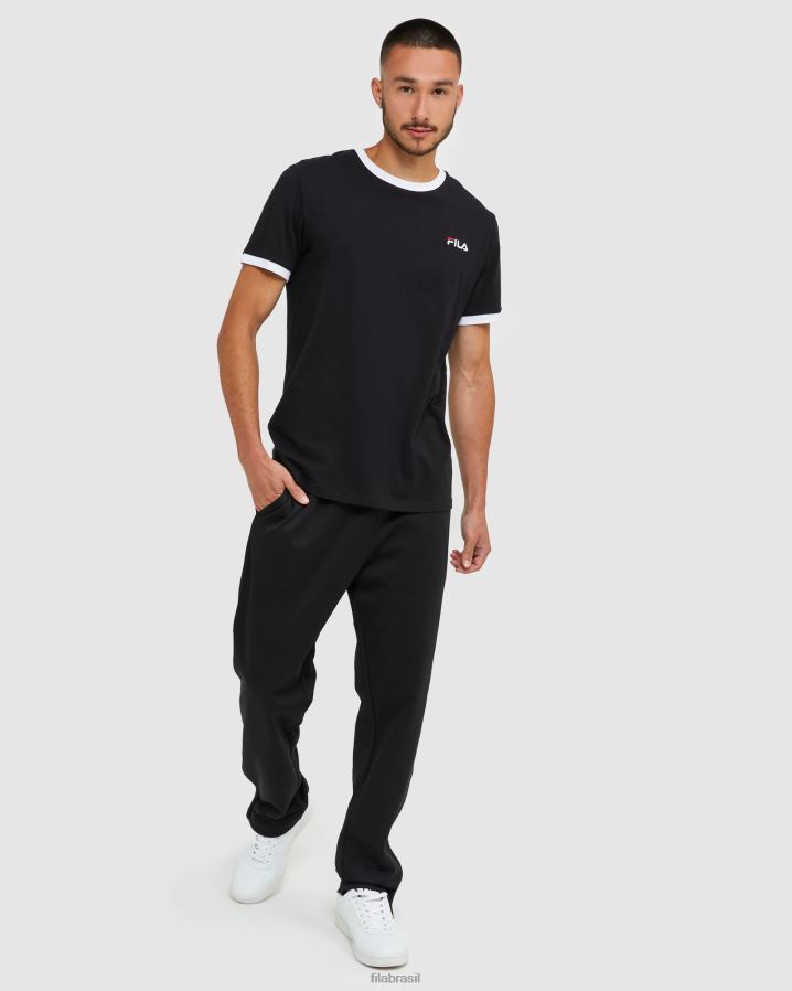 preto FILA camiseta fila classic masculina preta HXJFD2481