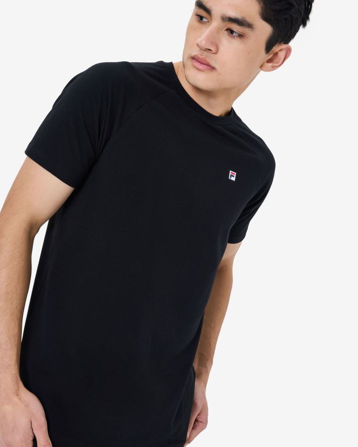 preto FILA camiseta fila masculina preta HXJFD2529
