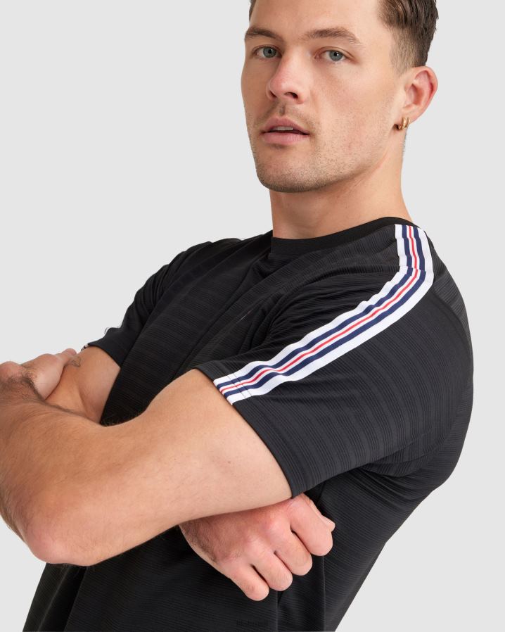 preto FILA camiseta fila pablo masculina preta HXJFD2335