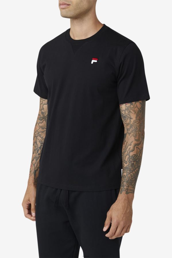 preto FILA camiseta fila preta HXJFD262